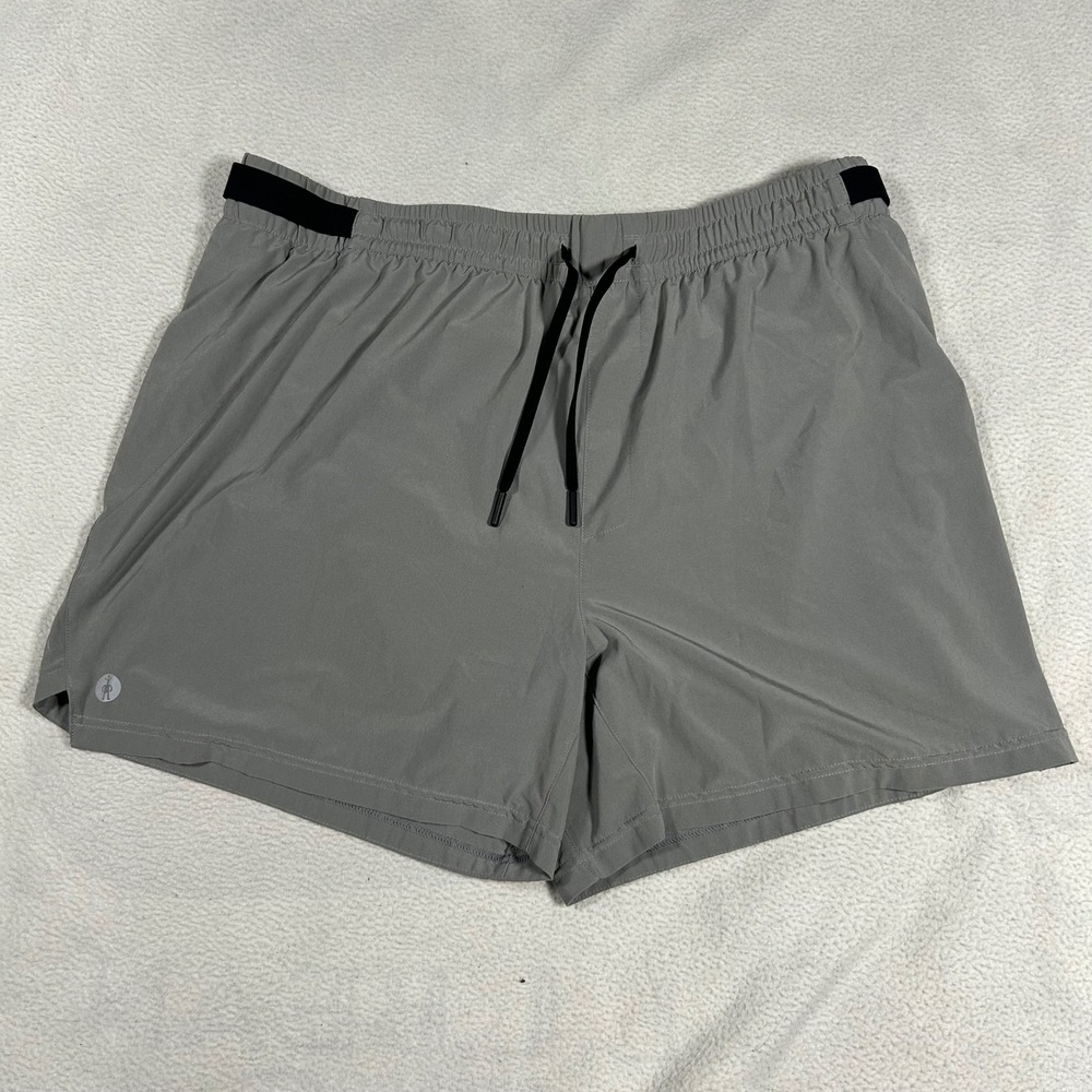 Smartwool Active Shorts Mens XL Gray‎ Merino Wool Blend Liner Running Athletic